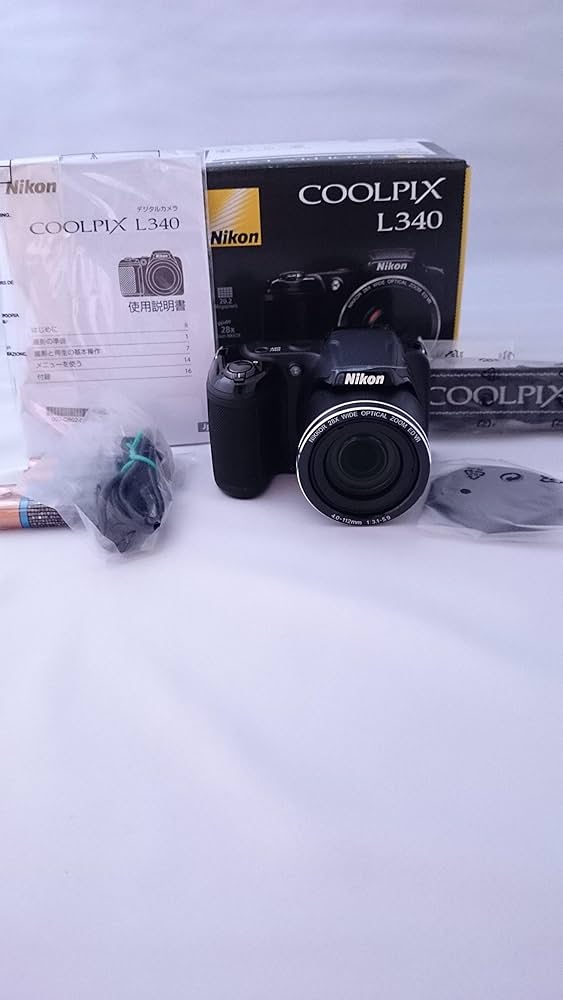 Amazon | NIKON COOLPIX 2048万画素 光学28倍ズーム L340 | コンパクト