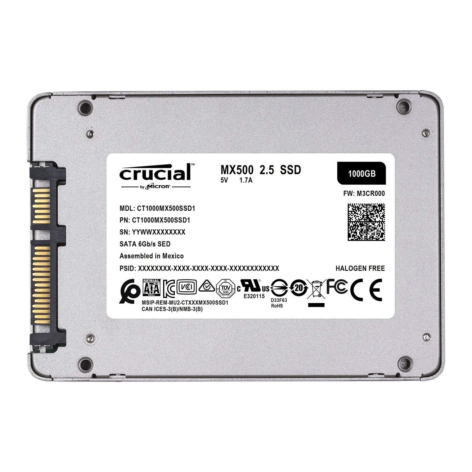 Amazon.in: Buy Crucial MX500 1TB 3D NAND SATA 2.5 Inch Internal