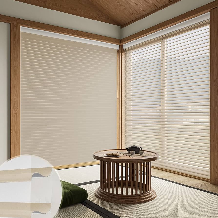 Amazon｜Adliy 完全遮光 調光ロールスクリーン 3層立体式生地 幅30