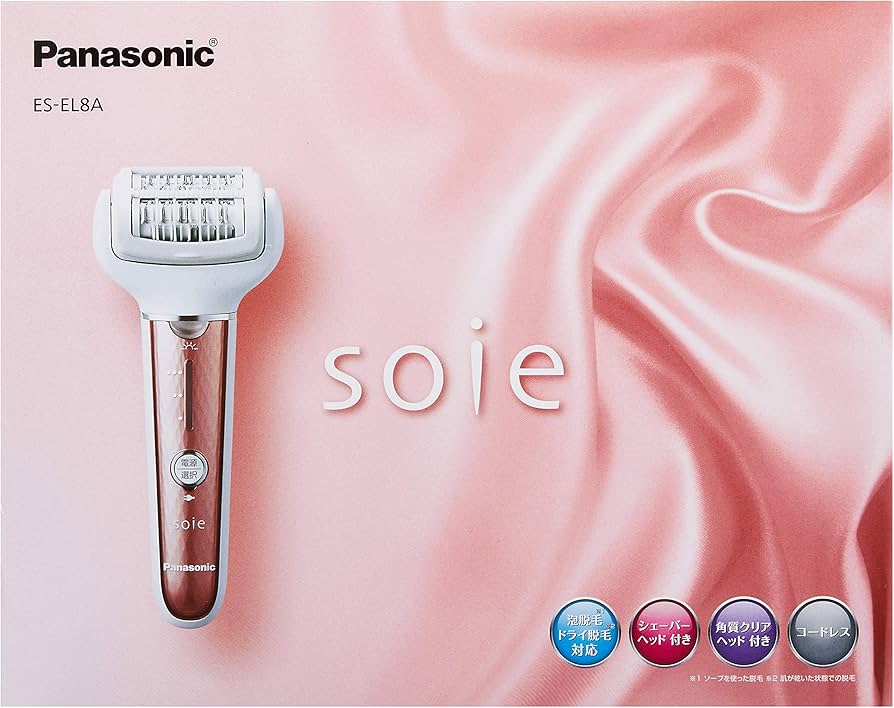 Amazon | パナソニック 脱毛器 ソイエ ボディ&角質ケア用 ピンク ES