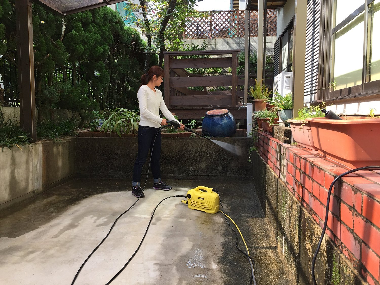 Amazon | ケルヒャー(KARCHER) 高圧洗浄機 K2クラシックプラスカー