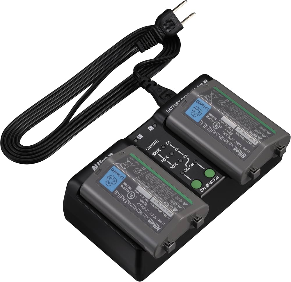Amazon | Nikon バッテリーチャージャー MH-26 | ビデオカメラ用充電器