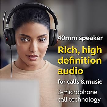 Amazon.co.jp: Jabra Evolve2 40 MS 有線ヘッドホン USB-A ステレオ
