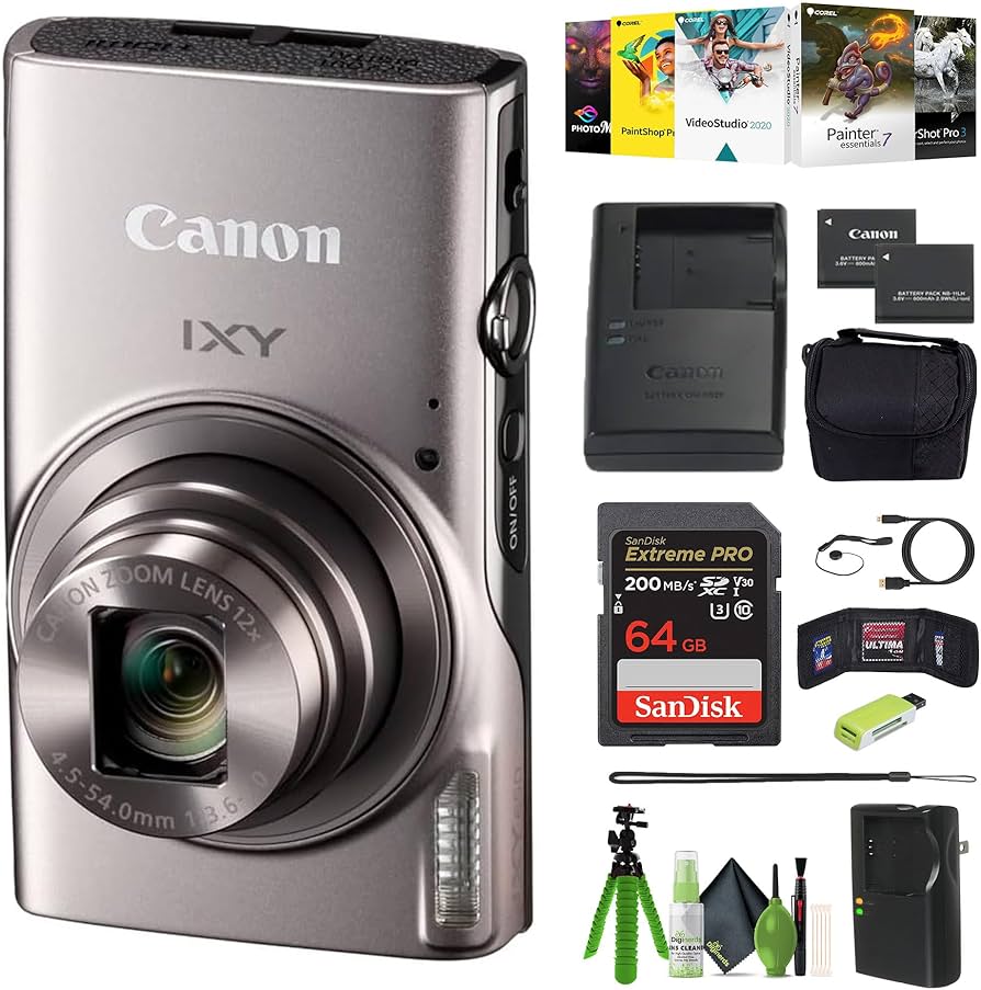 Amazon.com : Canon PowerShot IXY 650 (ELPH 360) HS Compact Digital