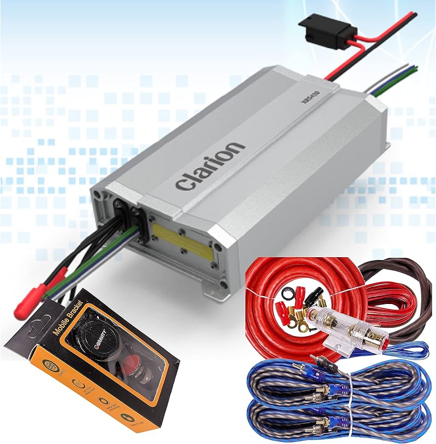 Amazon.com: Clarion XR5420 Class D 4-Channel 400W Maximum Power