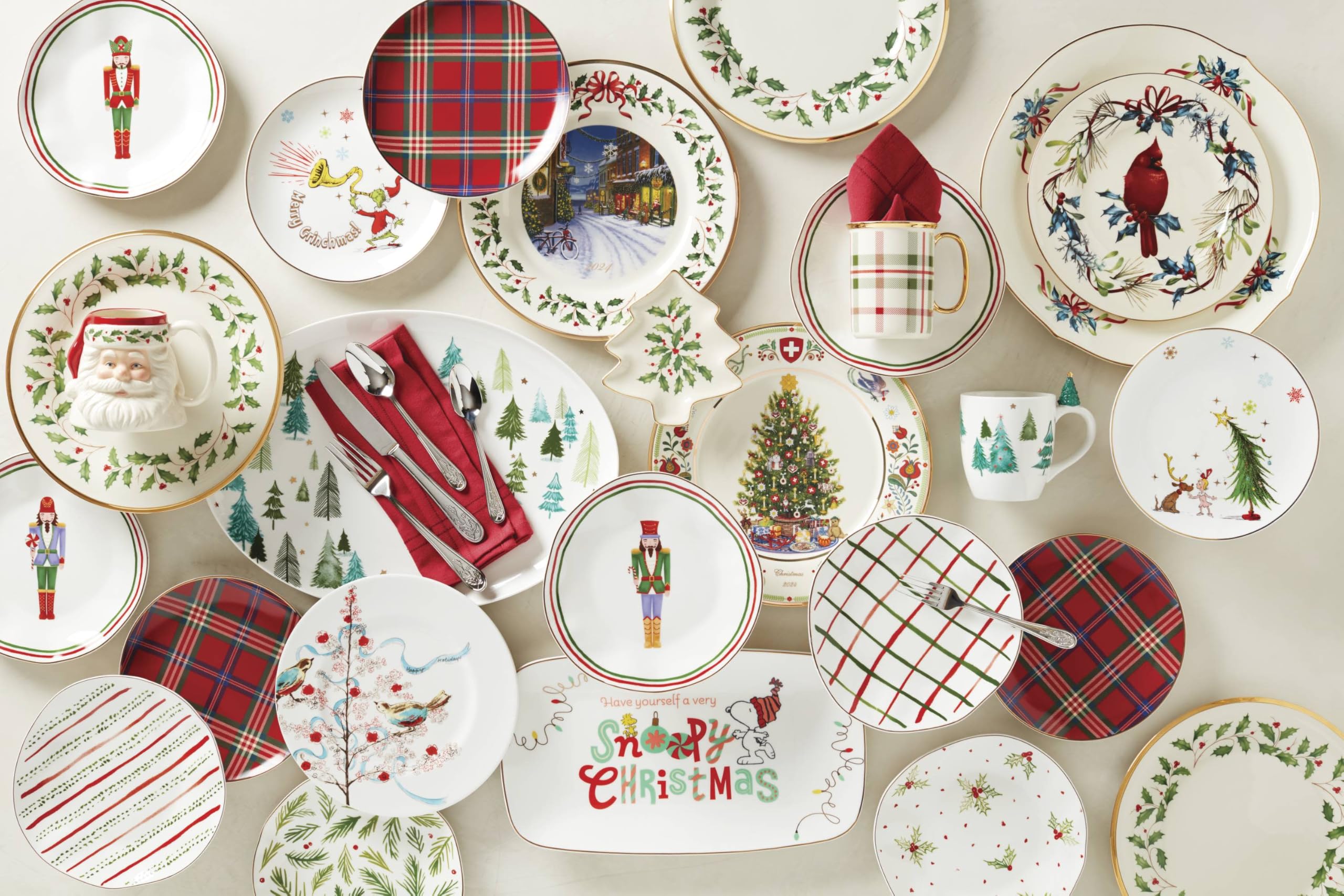 Amazon.com | Lenox 896240 2024 Trees Around The World Plate