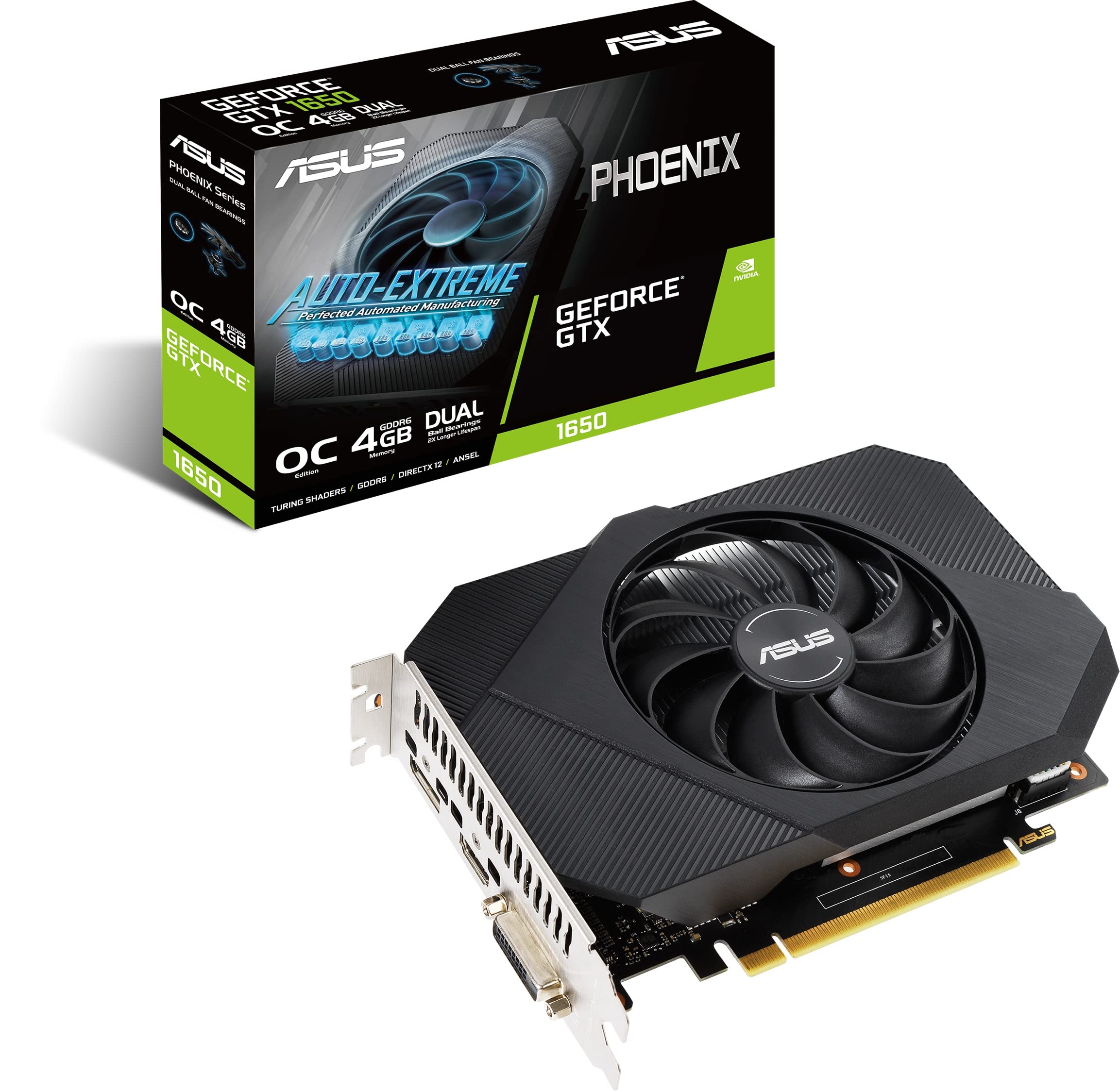 Amazon | ASUS (エイスース) Phoenix GeForce GTX 1650 OC Edition