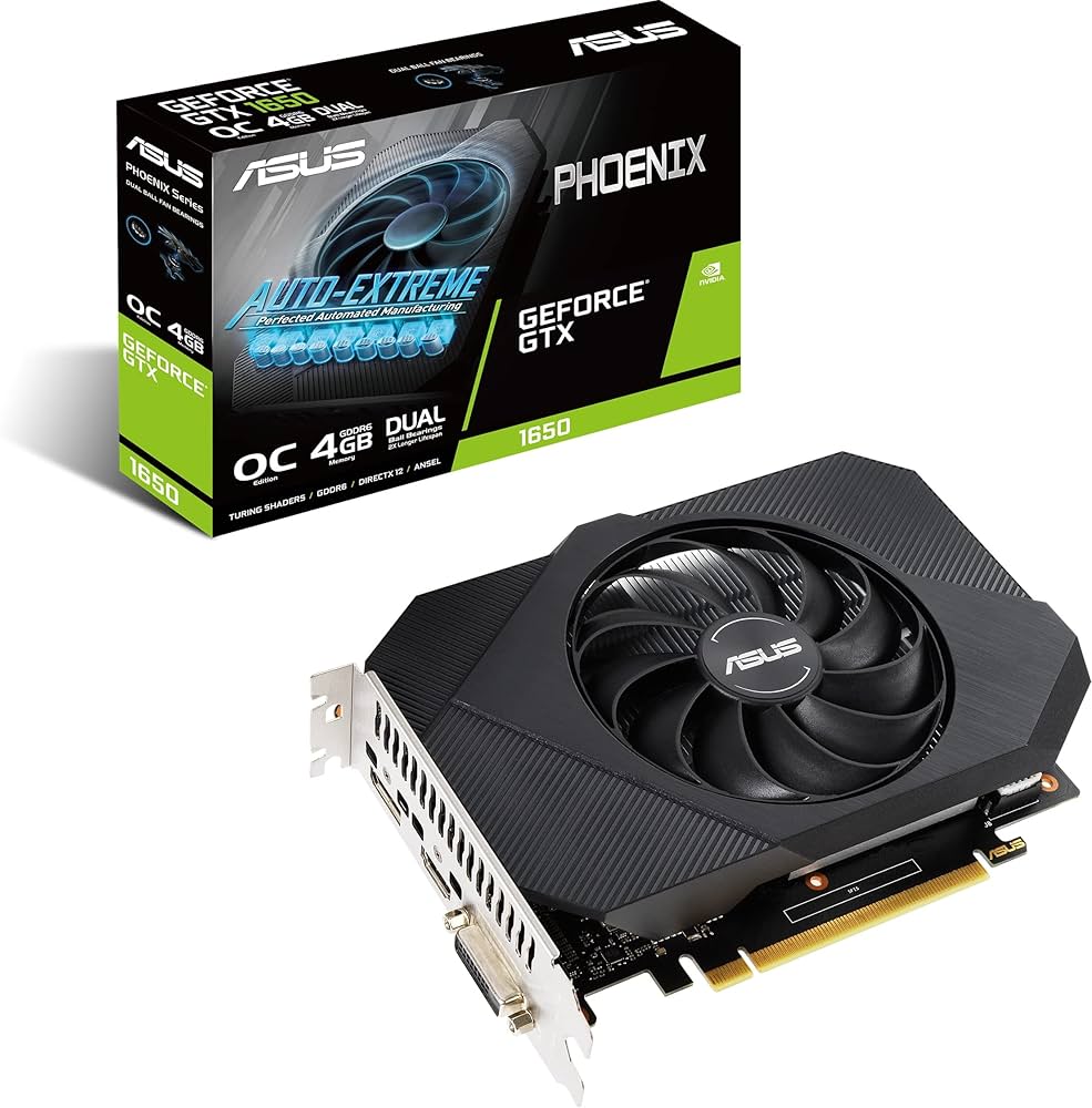 Amazon | ASUS (エイスース) Phoenix GeForce GTX 1650 OC Edition