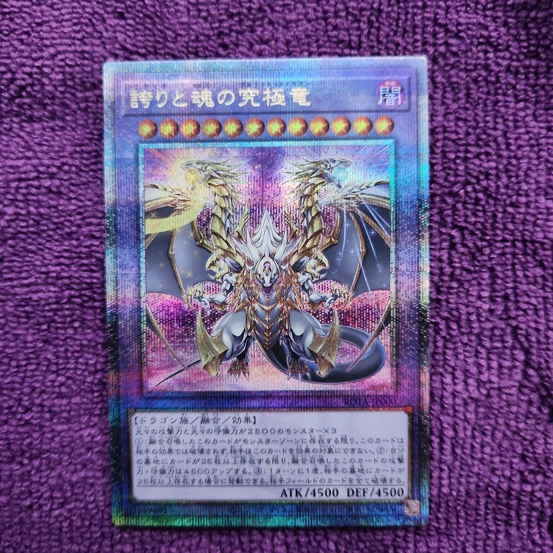 遊戯王誇りと魂の究極竜25th シークレット日版