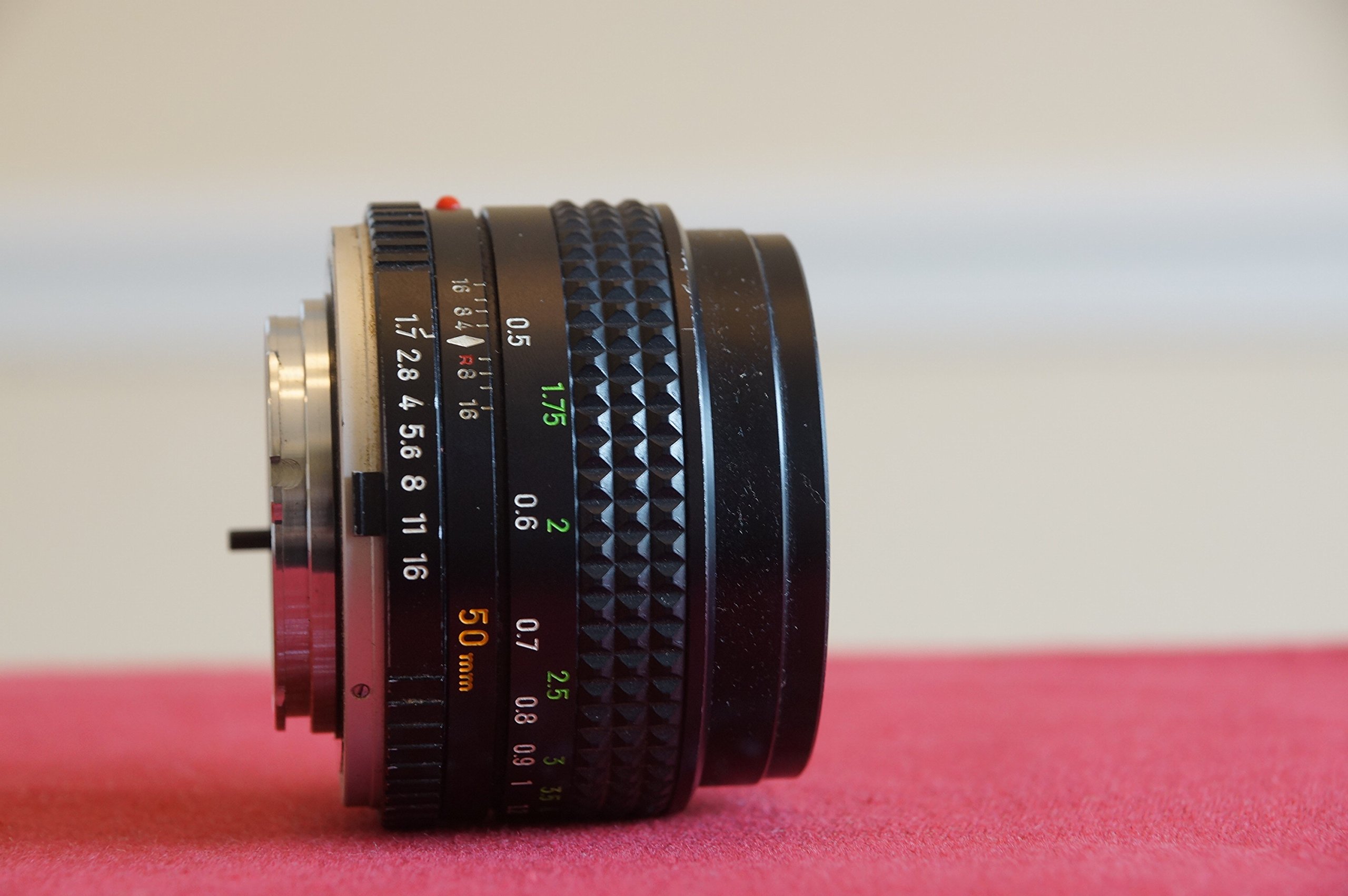 Amazon.co.jp: MINOLTA ミノルタ MC ROKKOR-PF 50mm F1.7 : 家電＆カメラ