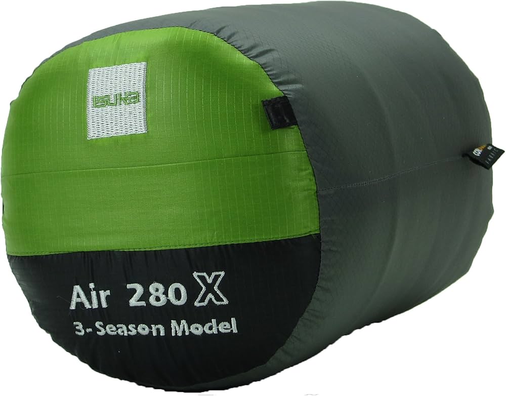 Amazon.co.jp: イスカ(ISUKA) 寝袋 エア 280X グリーン [最低使用温度2