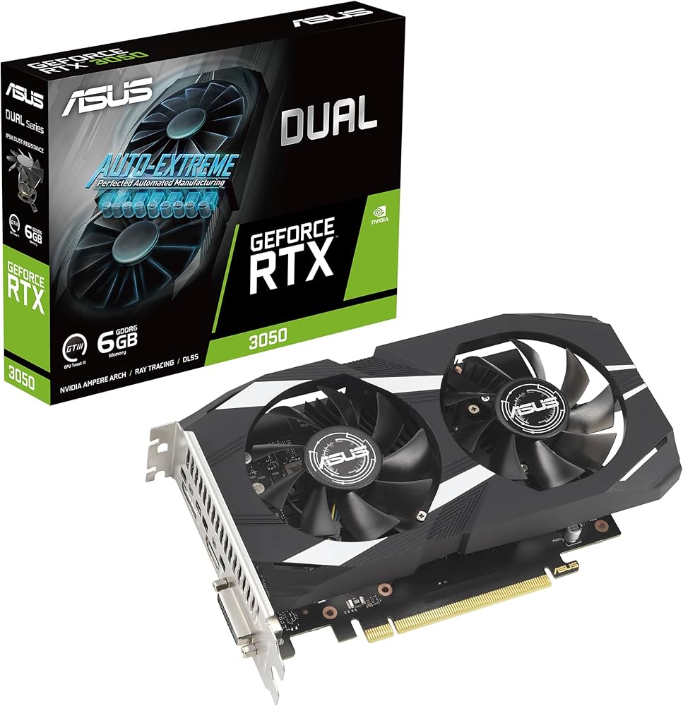 Amazon | ASUS Dual NVIDIA GeForce RTX 3050 6GB ゲーミング