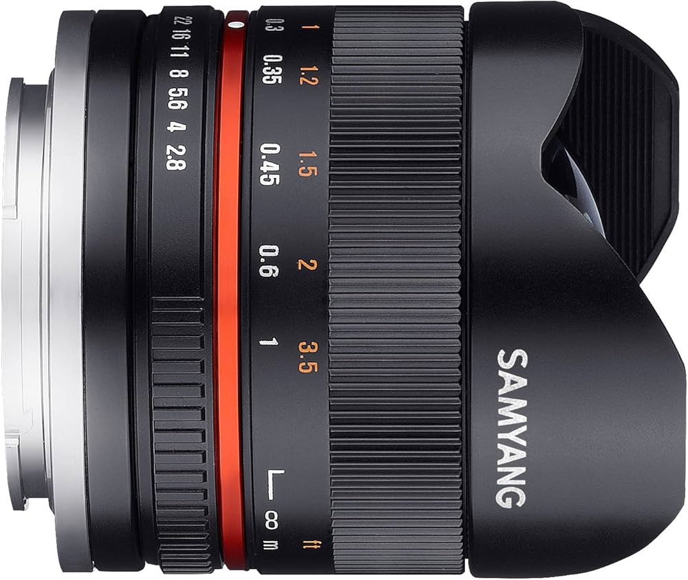 Amazon | SAMYANG 単焦点魚眼レンズ 8mm F2.8 II ブラック キヤノン