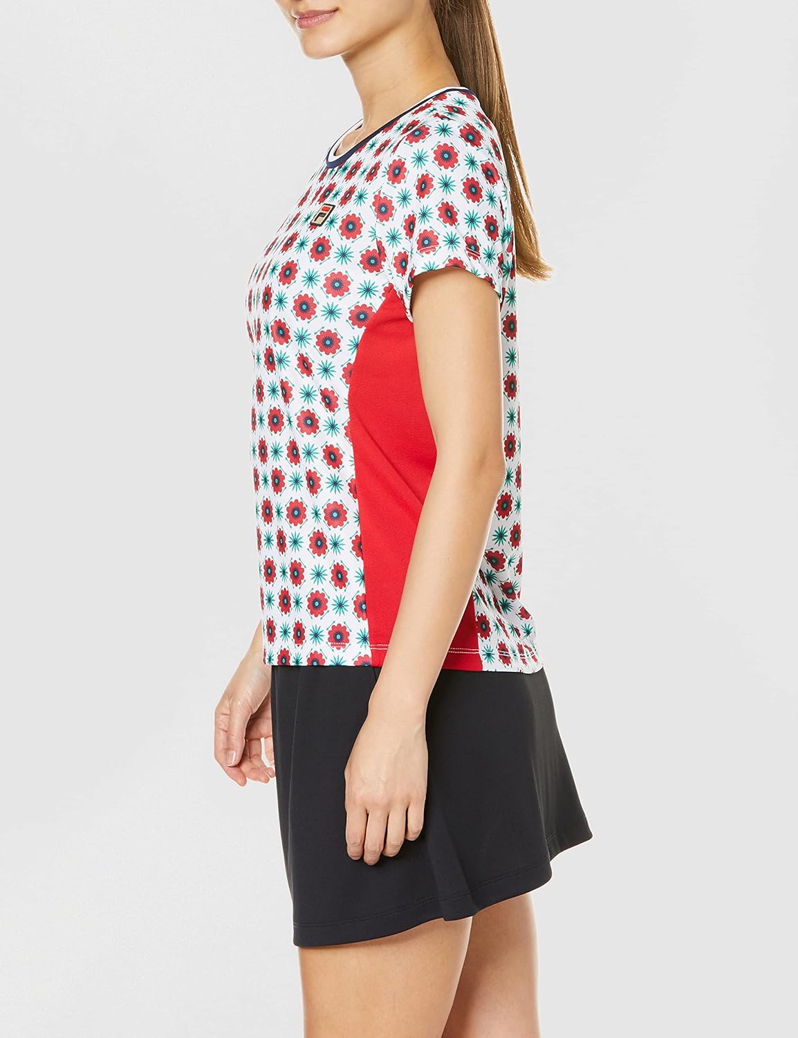 Amazon.co.jp: [フィラ テニス] ゲームシャツ 吸水速乾 UVカット