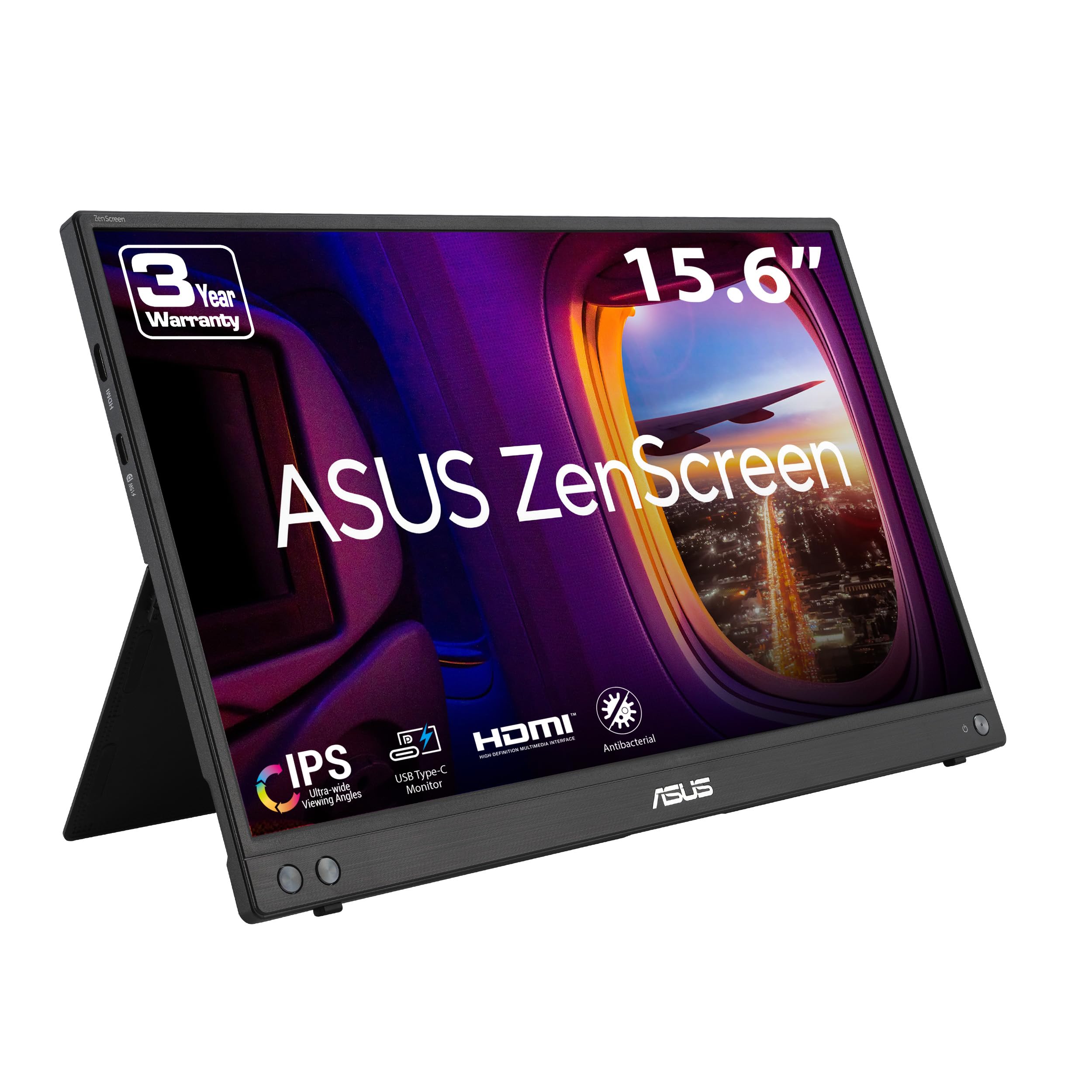 Amazon.com: ASUS ZenScreen 16” (15.6 inch viewable) 1080P USB-C