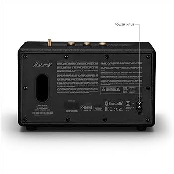 Amazon.com: Marshall Acton III Bluetooth Home Speaker, Black