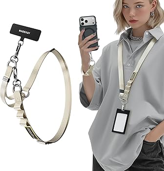Amazon.com: MAGEASY 2-IN-1 Cellphone Lanyard Crossbody + Wrist