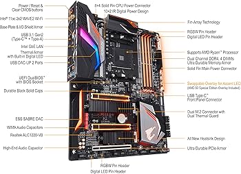 Amazon | GIGABYTE X470 AORUS GAMING 7 WIFI-50 AMD50周年記念モデル