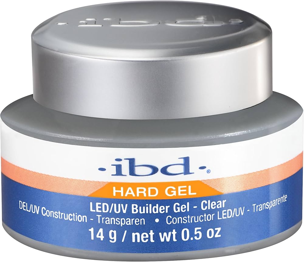Amazon.com : IBD Hard Gel LED/UV Builder Gel Clear – Nail Builder