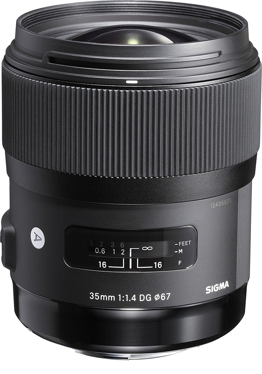 Amazon.com : Sigma 35mm F1.4 Art DG HSM Lens for Nikon, Black, 3.7