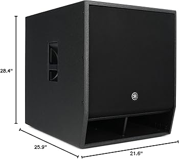 Amazon.com: Yamaha CXS18XLF 18-Inch 1000W Passive Subwoofer