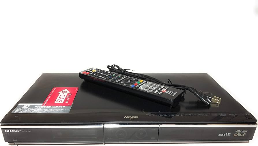 Amazon | シャープ 500GB 2チューナー ブルーレイレコーダー AQUOS BD