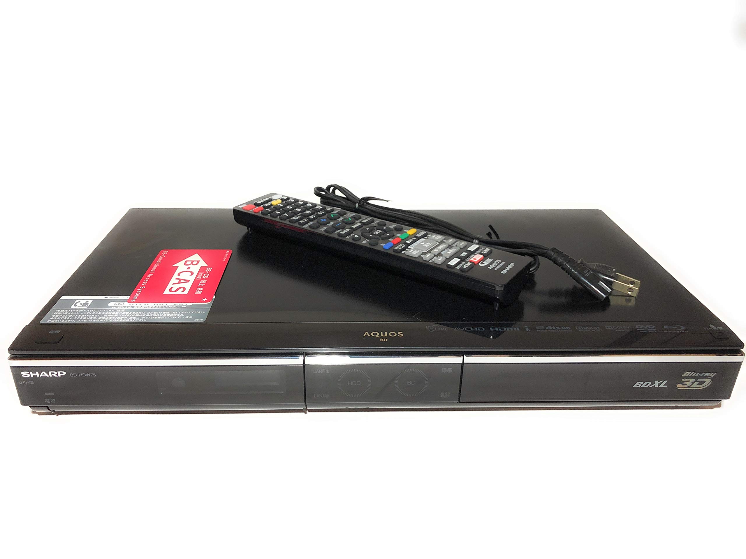 Amazon | シャープ 500GB 2チューナー ブルーレイレコーダー AQUOS BD