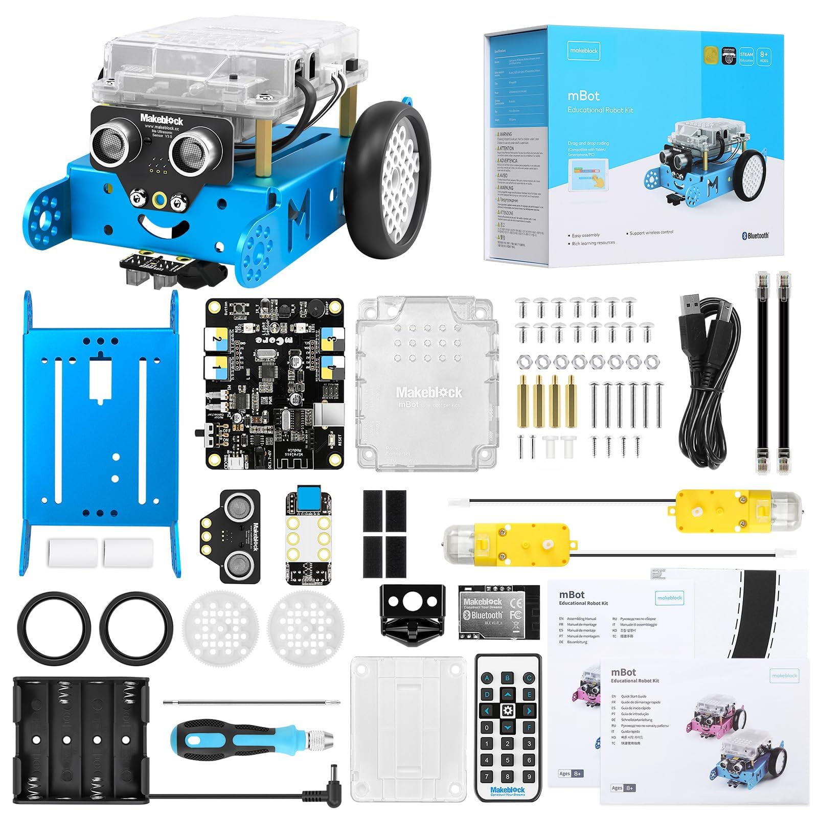 Amazon.com: Makeblock mBot Robot Kit, Robotics for Kids Ages 8-12