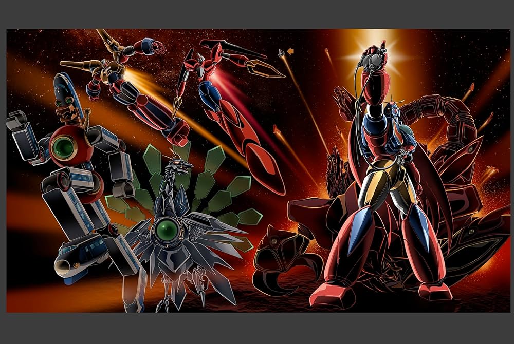 Amazon.co.jp: 70年代風ロボットアニメ ゲッP-X スペシャルパック