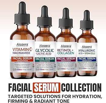 Amazon.com: Alozera Vitamin C Facial Serum with Niacinamide