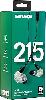 Amazon.co.jp: SHURE カナル型 イヤホン リモコン・マイク付き SE215