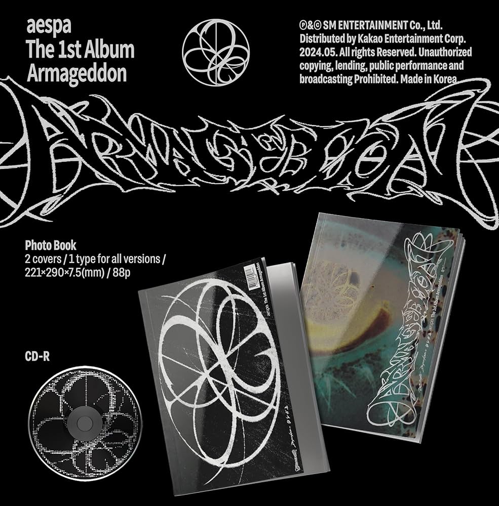The 1st Album 'armageddon' [Authentic Ver.]: Aespa: Amazon.ca: Music