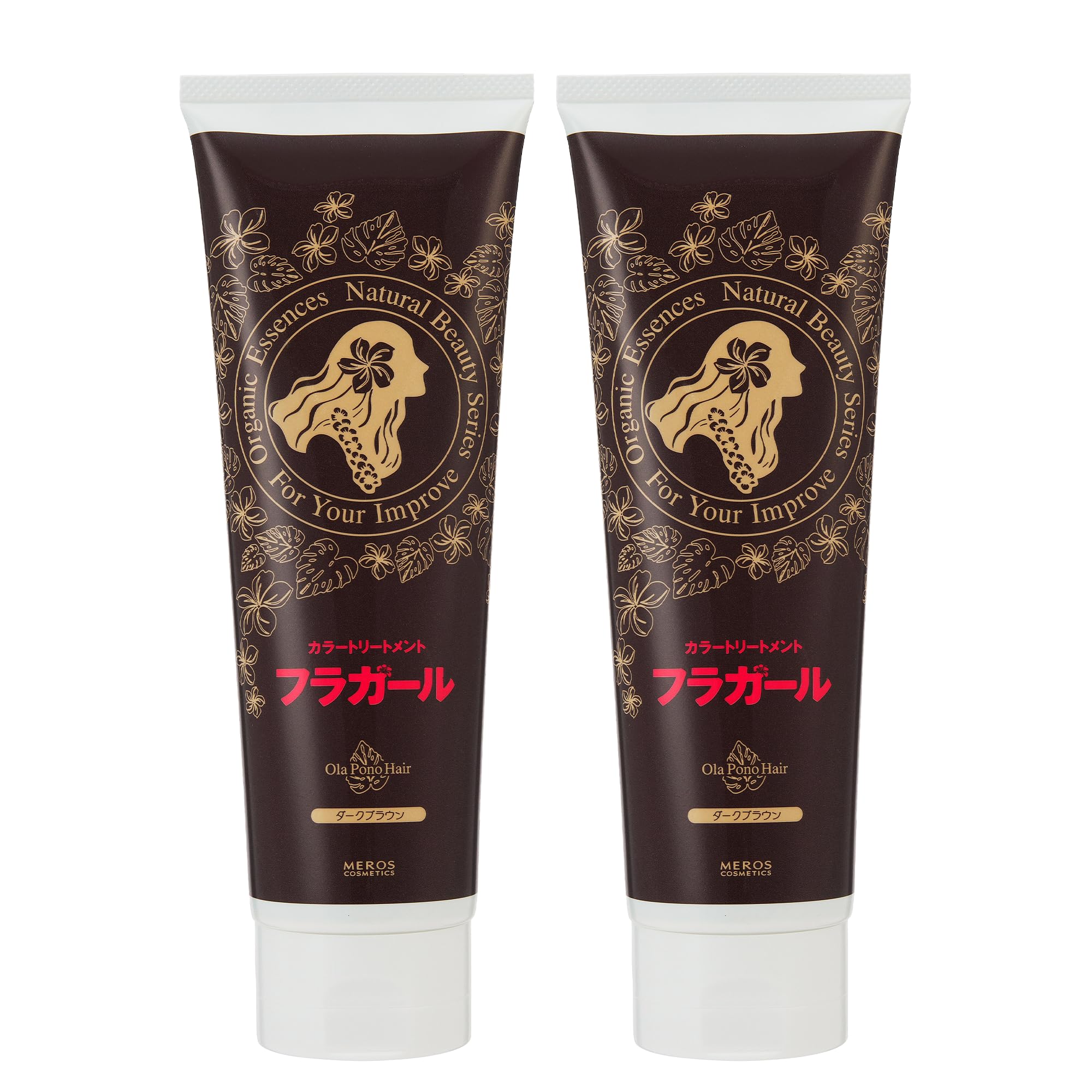 Amazon | フラガールカラートリートメント ダークブラウン【同色2本