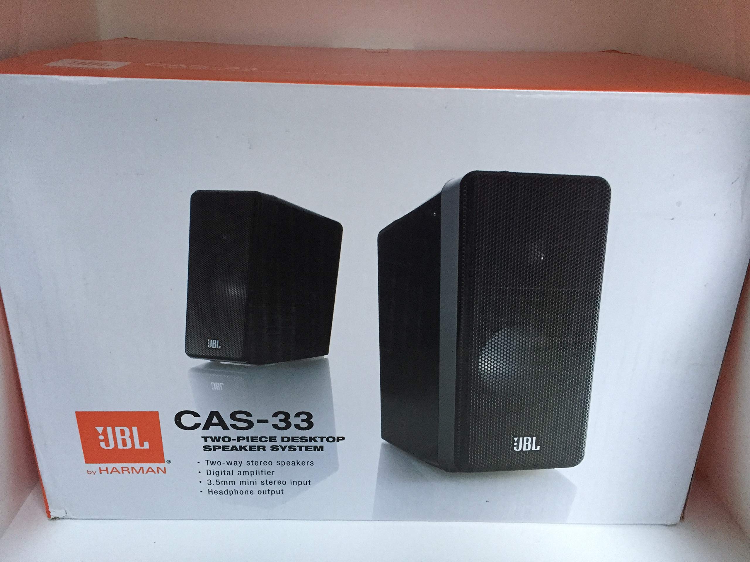 Amazon.co.jp: JBL 2chスピーカー アンプ内蔵 CAS33【国内正規品