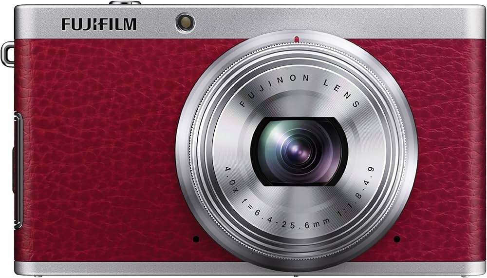 Amazon | FUJIFILM デジタルカメラ XF1 光学4倍 レッド F FX-XF1R