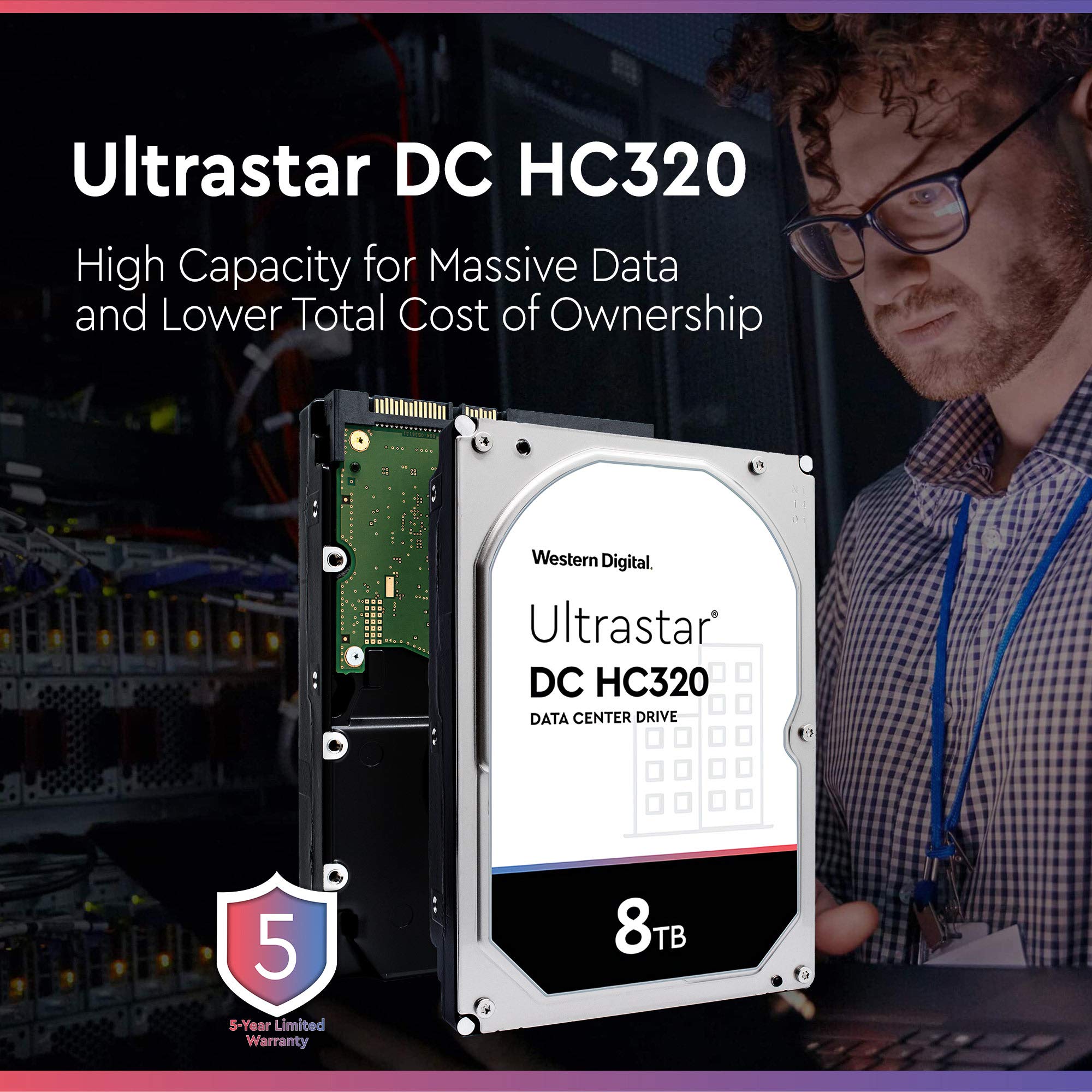 Amazon | HGST Ultrastar DC HC320 3.5インチ 8000GB 7200RPM シリアル