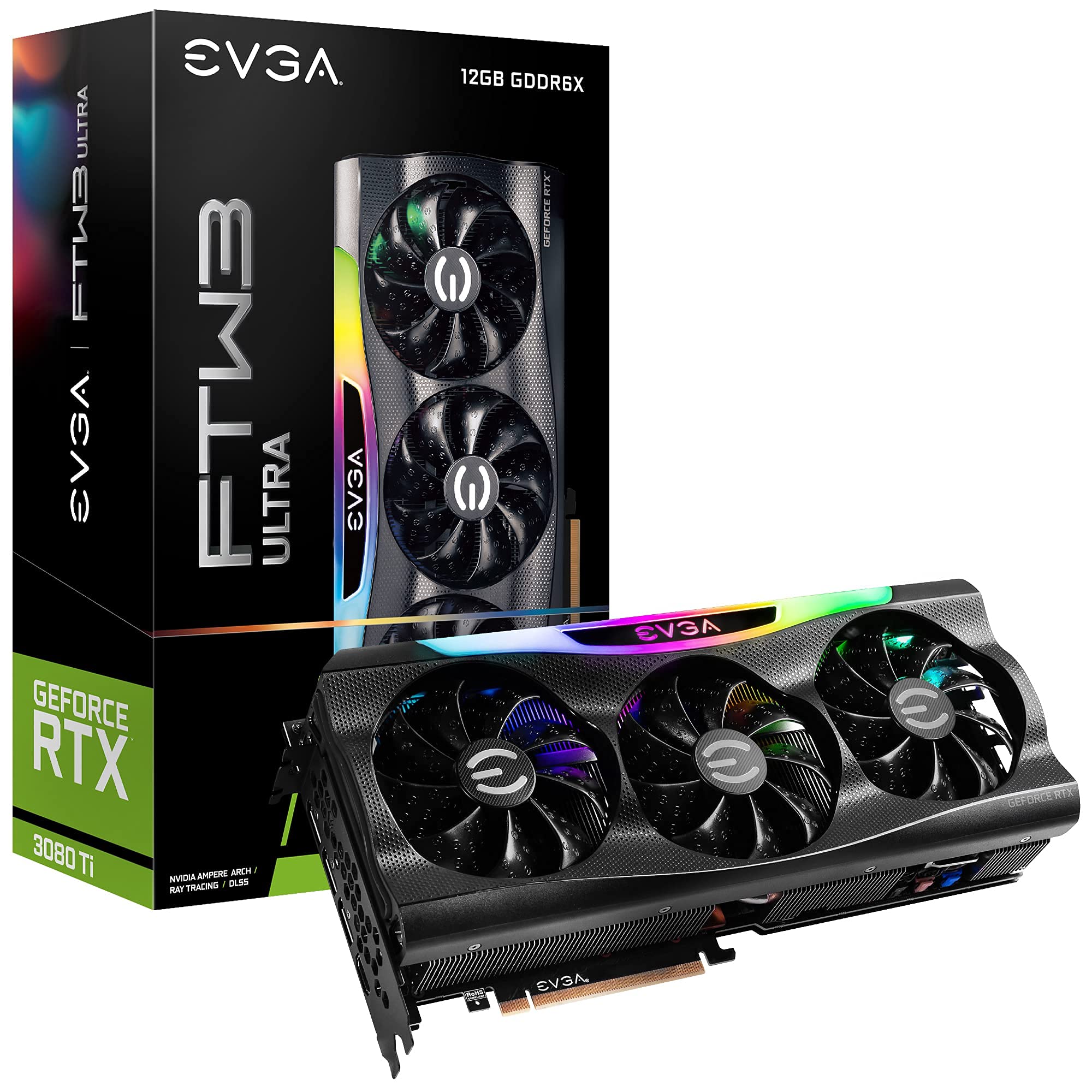 Amazon.com: EVGA GeForce RTX 3080 Ti FTW3 Ultra Gaming, 12G-P5