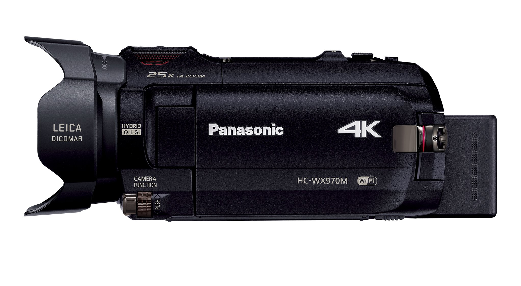 Amazon.co.jp: パナソニック 4Kビデオカメラ WX970M ワイプ撮り 軽量