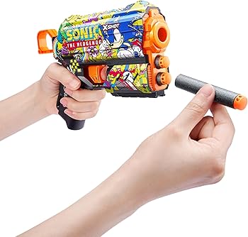 Amazon.com: XSHOT Skins Flux - Sonic Hyper Spike X (2 Pack + 16