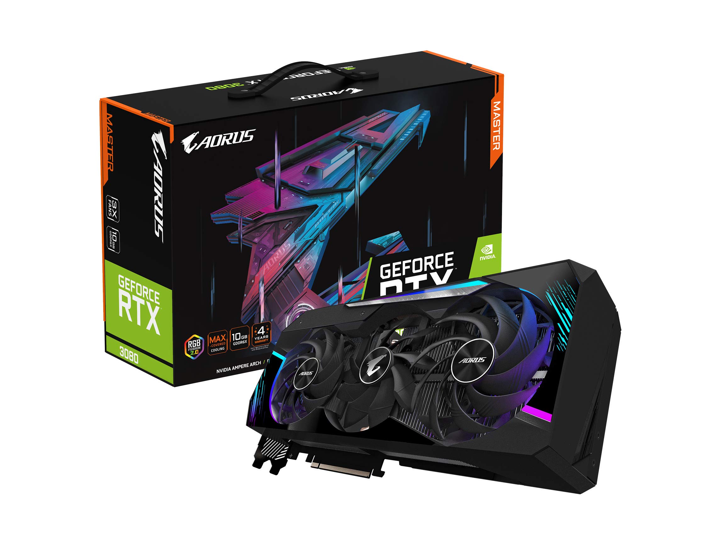 Amazon | GIGABYTE AORUS GeForce RTX 3080 Master 10G グラフィック