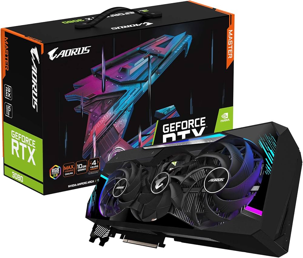Amazon | GIGABYTE AORUS GeForce RTX 3080 Master 10G グラフィック