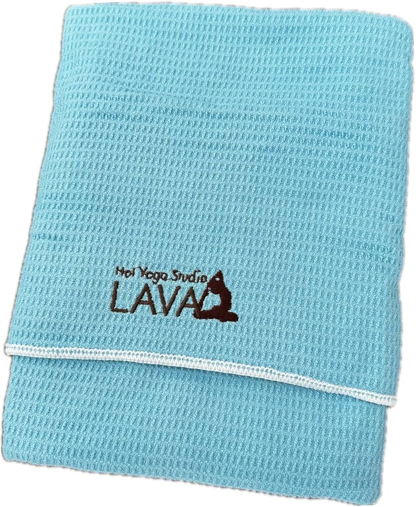 Amazon | LAVA ホットヨガ ヨガマット ヨガラグ ラバ (ブルー) | acqua