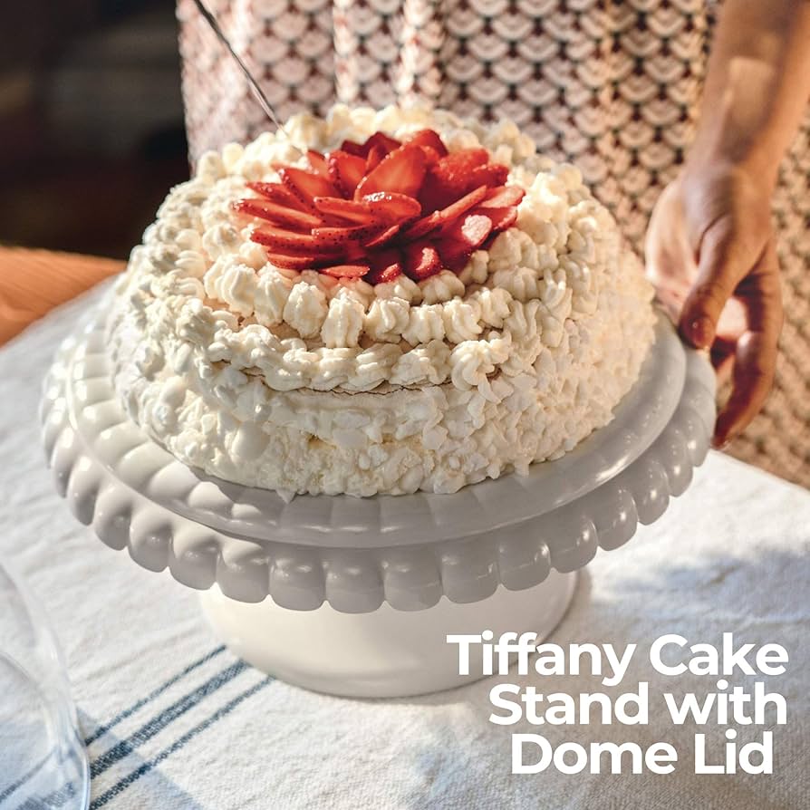 Amazon｜GUZZINI(グッチーニ) ケーキスタンド TIFFANY ミルクホワイト