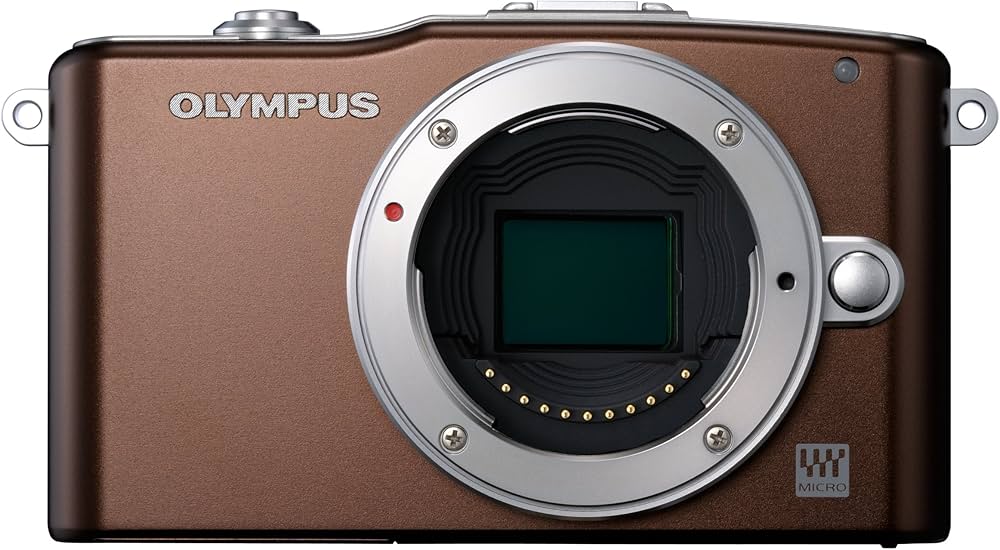 Amazon | OLYMPUS ミラーレス一眼 PEN mini E-PM1 ボディ ブラウン E
