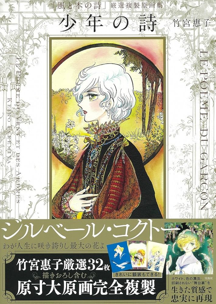 風と木の詩」厳選複製原画集 少年の詩 | 竹宮 惠子 |本 | 通販 | Amazon