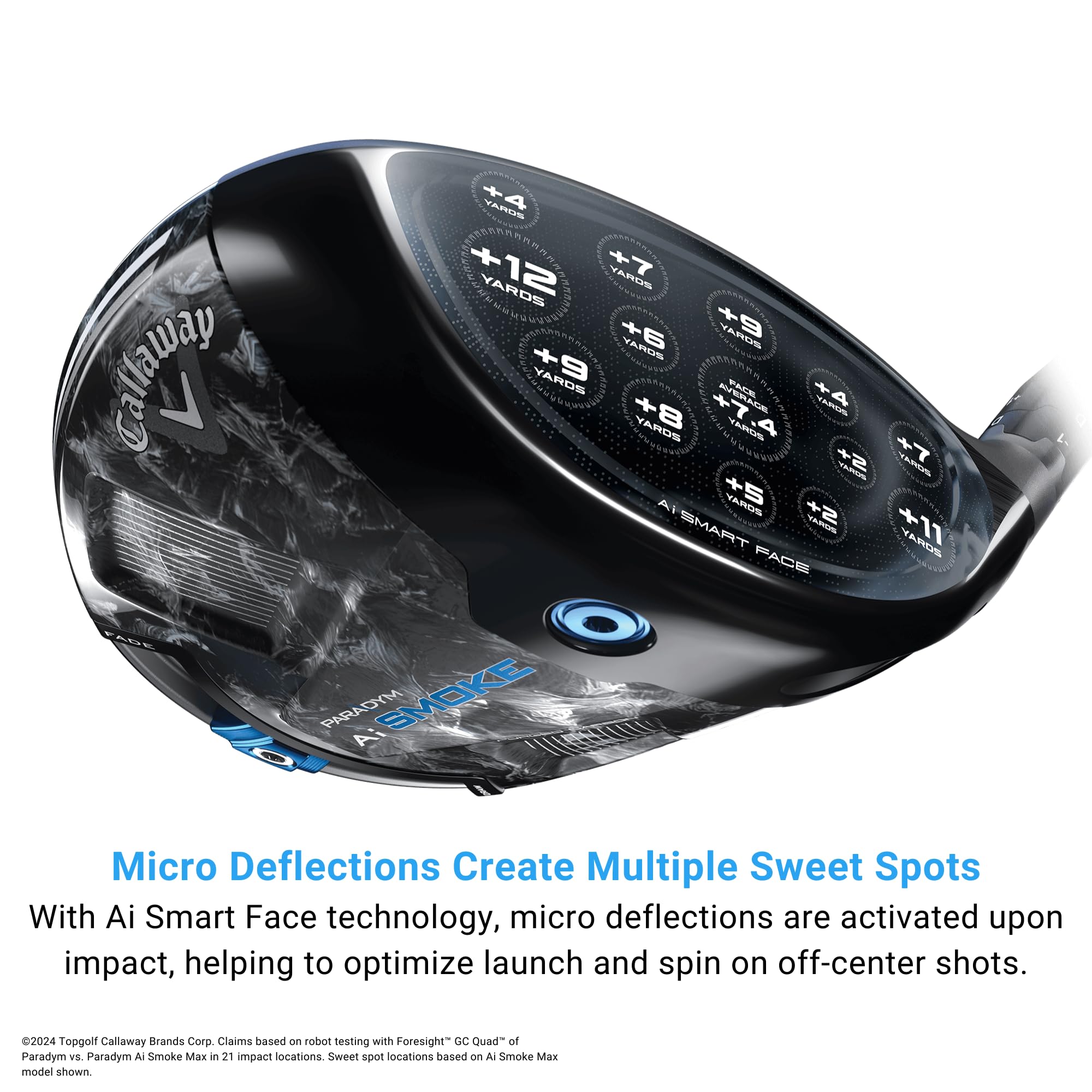 Amazon.co.jp: Callaway Golf Paradym AI Smoke Max Dドライバー (右手