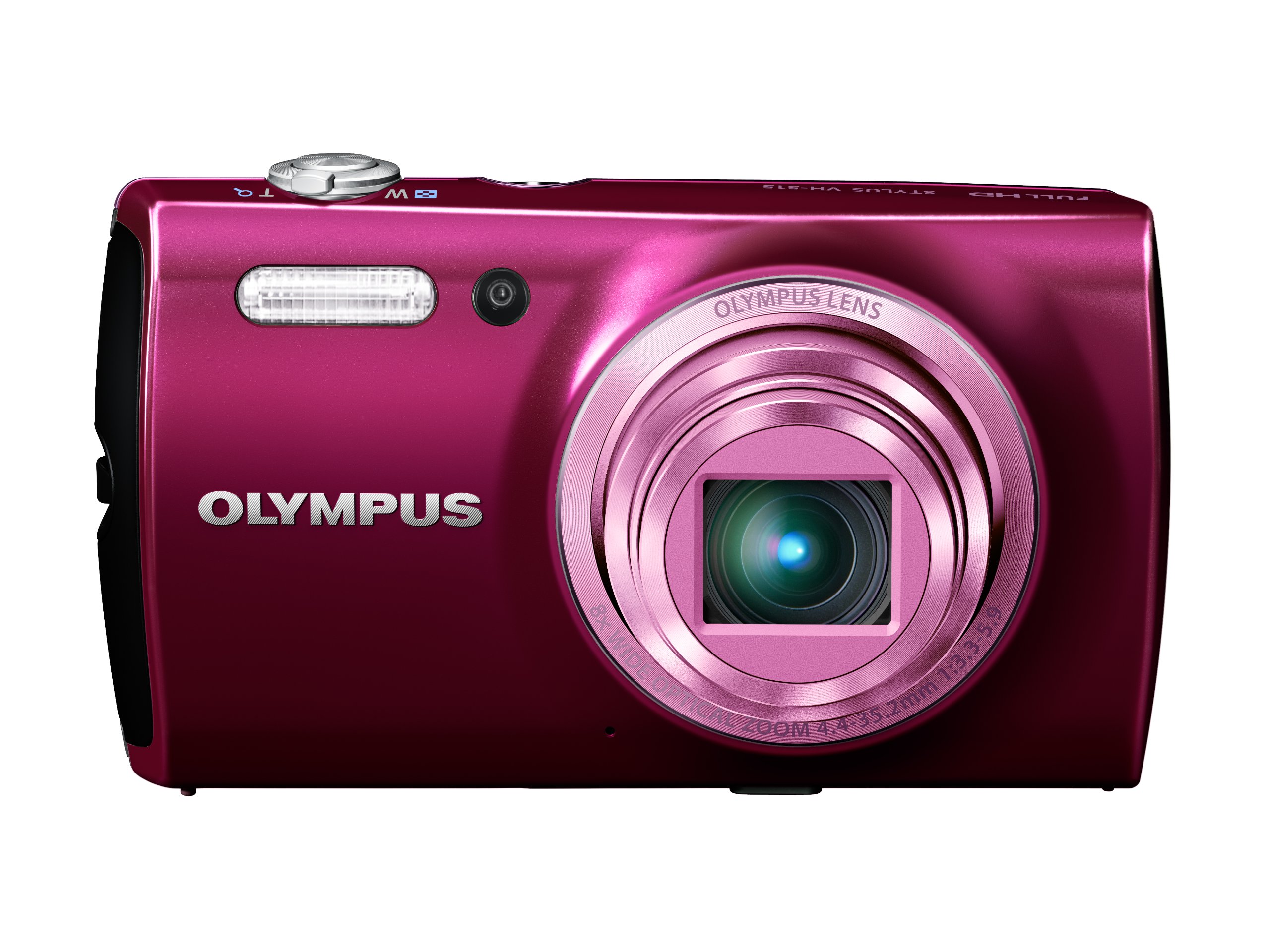 Amazon | OLYMPUS デジタルカメラ STYLUS VH-515 レッド 1200万画素