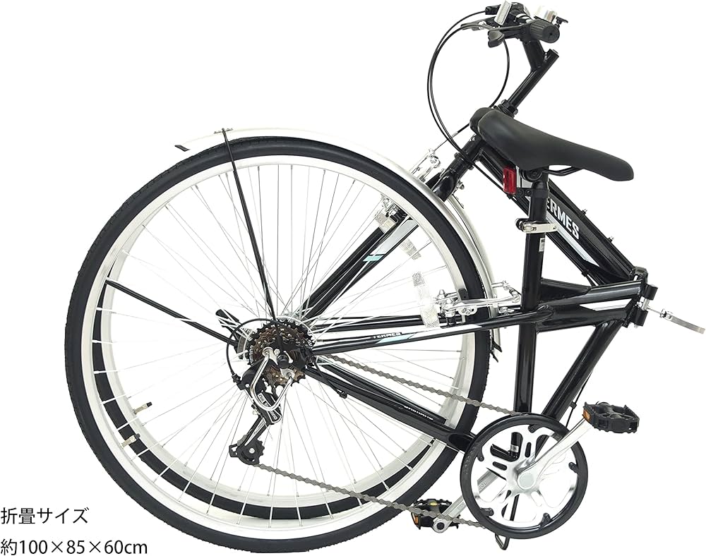 Amazon | チャリンクス クロスバイク 折りたたみ自転車 約16kg