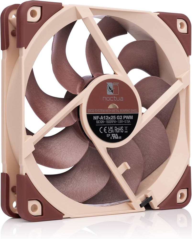 Amazon.com: Noctua NF-A12x25 G2 PWM, Premium-Quality Quiet 120mm