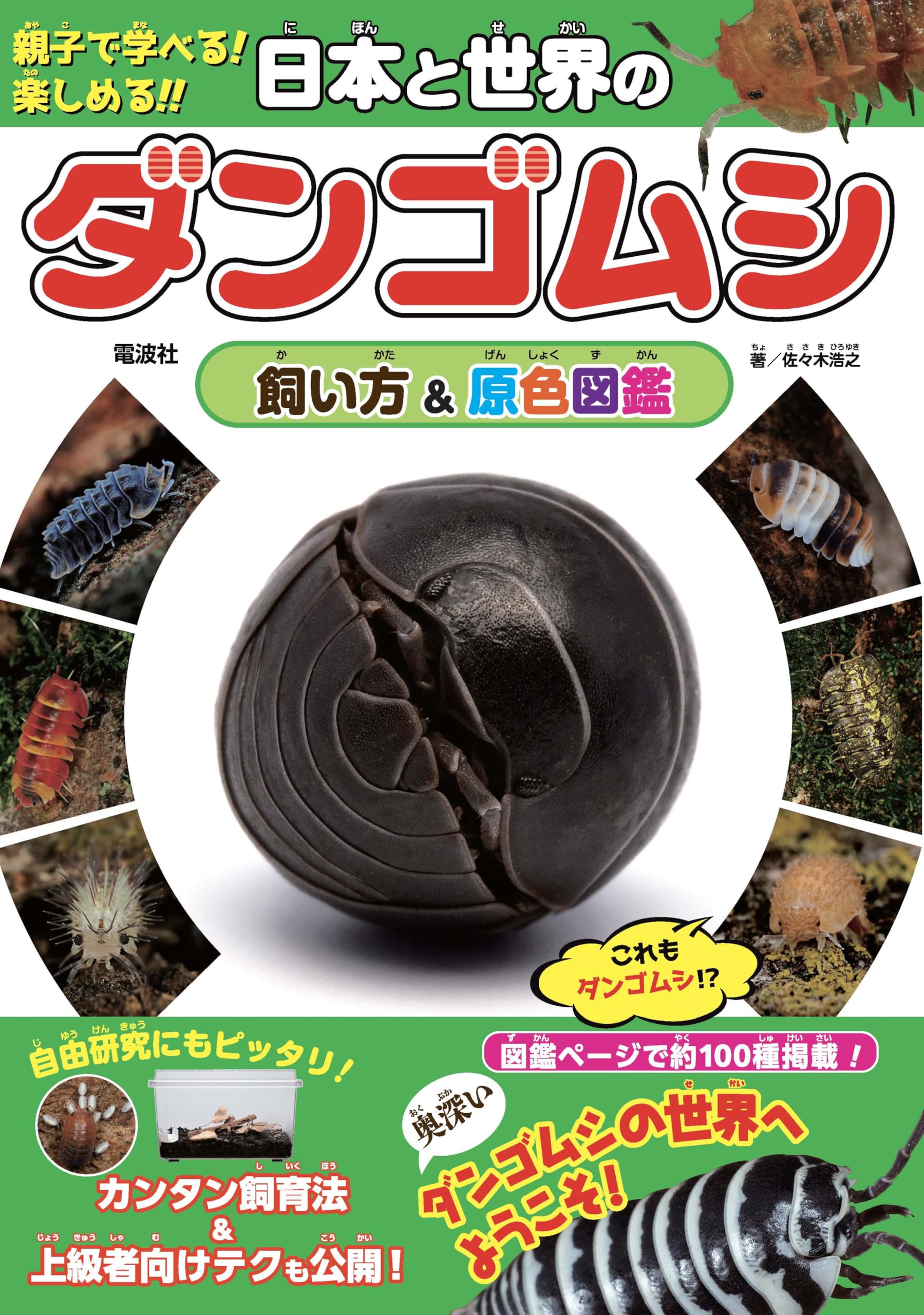 日本と世界のダンゴムシ 飼い方&原色図鑑 | 佐々木 浩之 |本 | 通販